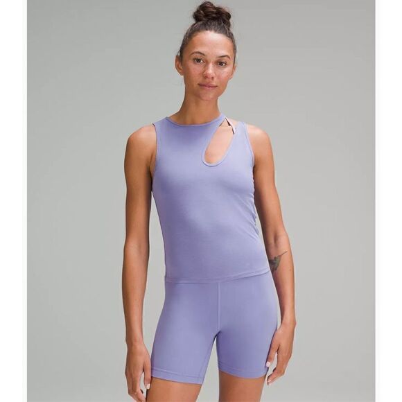 Lululemon Shoulder Cut-Out Yoga Tank Top size 8 - Picture 1 of 5